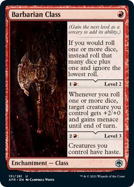 Barbarian Class, AFR, 131, NM, Foil