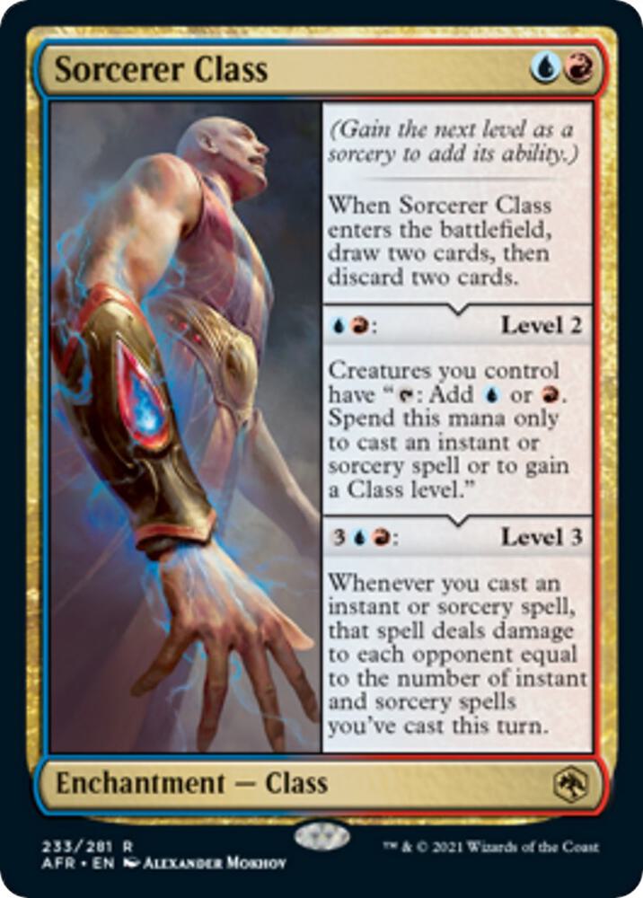 Sorcerer Class, AFR, 233, NM