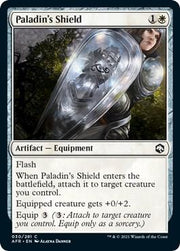 Paladin's Shield, AFR, 30, NM, Foil
