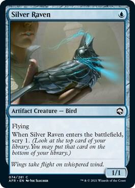 Silver Raven, AFR, 74, NM, Foil