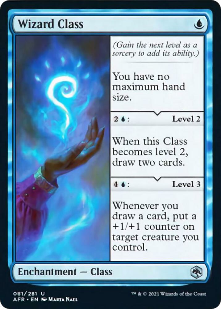 Wizard Class, AFR, 81, NM, Foil