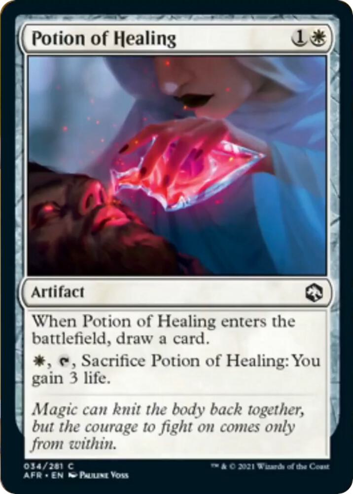 Potion of Healing, AFR, 34, NM, Foil