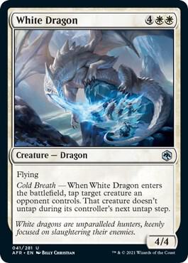 White Dragon, AFR, 41, NM