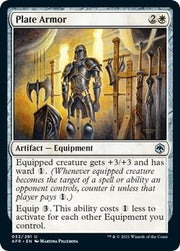 Plate Armor, AFR, 32, NM