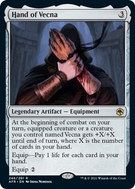 Hand of Vecna, AFR, 246, NM