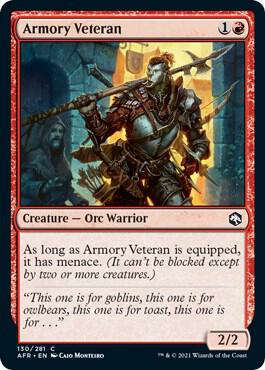 Armory Veteran, AFR, 130, NM