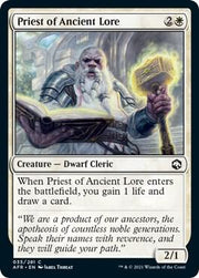Priest of Ancient Lore, AFR, 35, NM