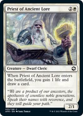 Priest of Ancient Lore, AFR, 35, NM