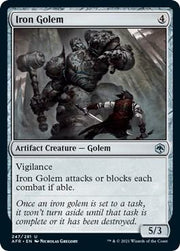 Iron Golem, AFR, 247, NM, Foil