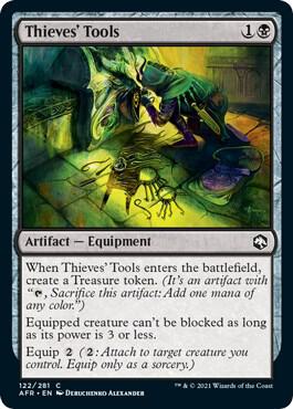 Thieves' Tools, AFR, 122, NM, Foil