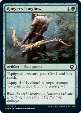 Ranger's Longbow, AFR, 203, NM, Foil
