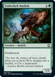Underdark Basilisk, AFR, 208, NM
