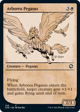 Arborea Pegasus (Showcase), AFR, 299, NM