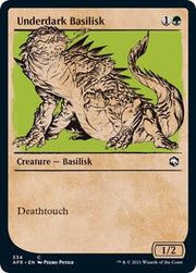 Underdark Basilisk (Showcase), AFR, 334, NM