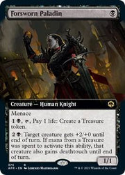 Forsworn Paladin (Extended Art), AFR, 375, NM