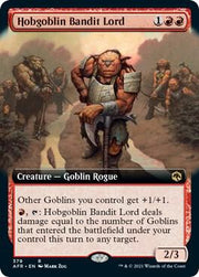 Hobgoblin Bandit Lord (Extended Art), AFR, 379, NM, Foil