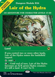 Lair of the Hydra (Dungeon Module), AFR, 356, NM