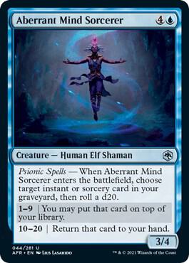 Aberrant Mind Sorcerer, AFR, 44, NM