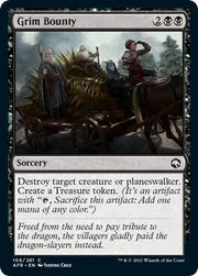 Grim Bounty, AFR, 106, NM