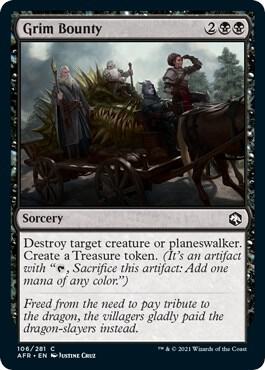 Grim Bounty, AFR, 106, NM