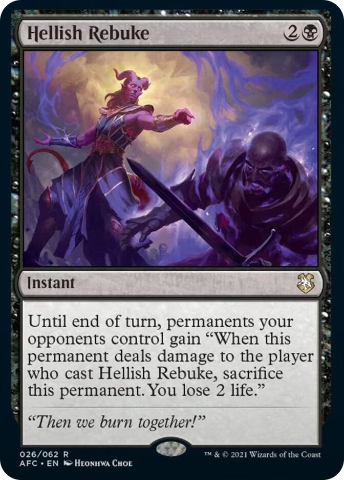 Hellish Rebuke, AFC, 26, NM