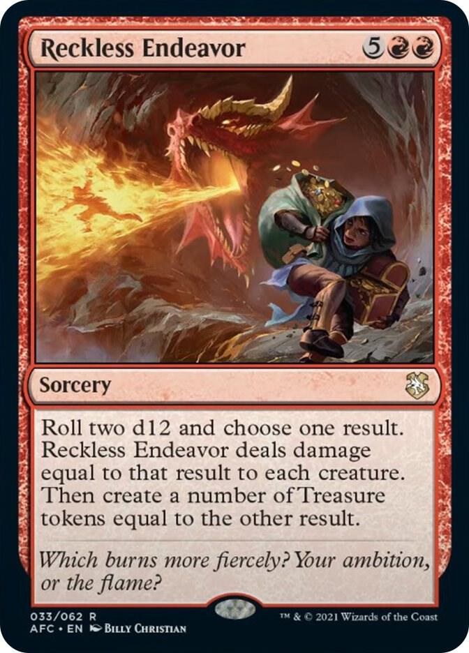 Reckless Endeavor, AFC, 33, NM