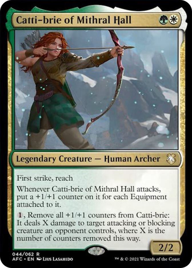 Catti-brie of Mithral Hall, AFC, 44, NM