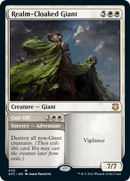Realm-Cloaked Giant, AFC, 70, NM