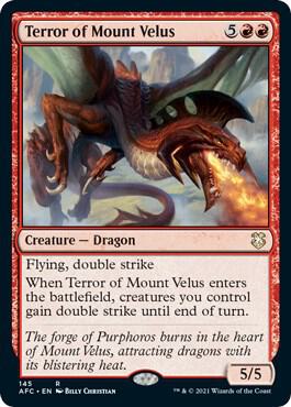 Terror of Mount Velus, AFC, 145, NM