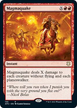 Magmaquake, AFC, 133, NM
