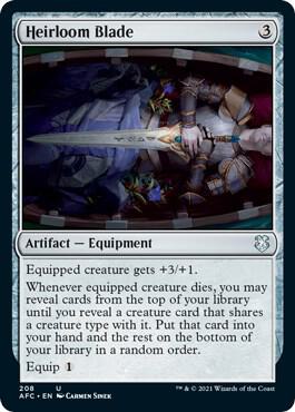 Heirloom Blade, AFC, 208, NM