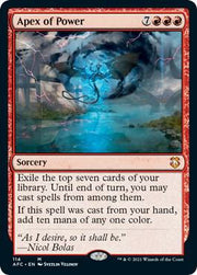 Apex of Power, AFC, 114, NM