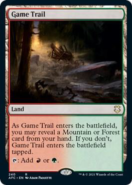 Game Trail, AFC, 240, NM