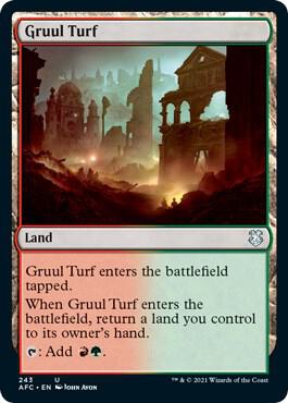 Gruul Turf, AFC, 243, NM