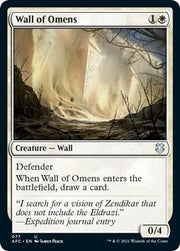 Wall of Omens, AFC, 77, NM