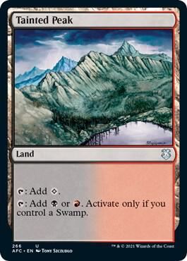Tainted Peak, AFC, 266, NM