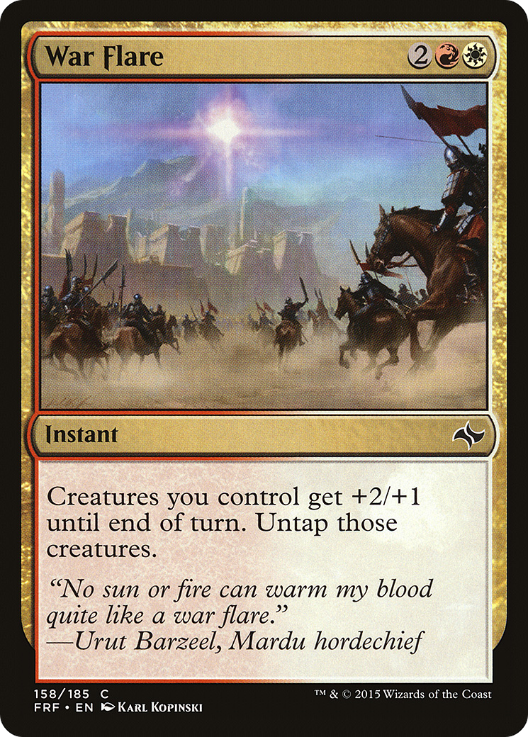 War Flare (FRF) 158