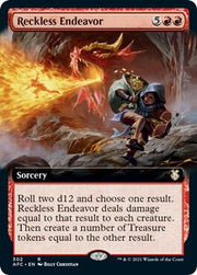 Reckless Endeavor (Extended Art),, 302, Near Mint, Normal