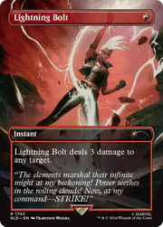 Lightning Bolt (SLD) 1743 - WZRD TCG