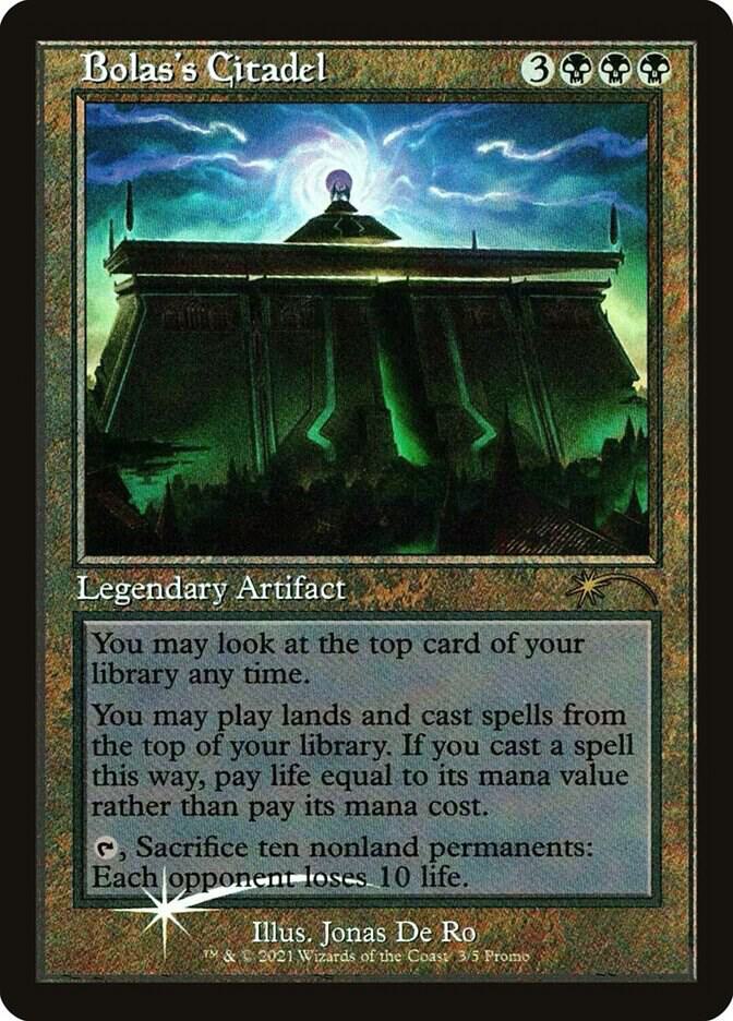 Bolas's Citadel (Retro Frame),, 3, Near Mint, Foil