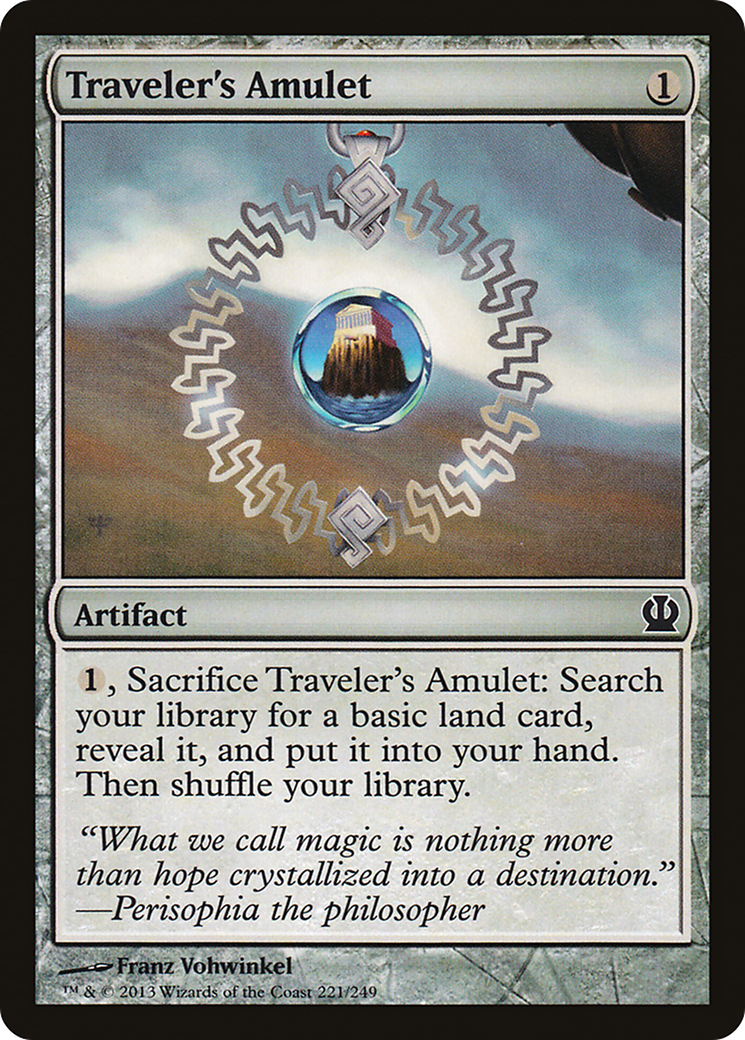 Traveler's Amulet (THS) 221 - WZRD TCG