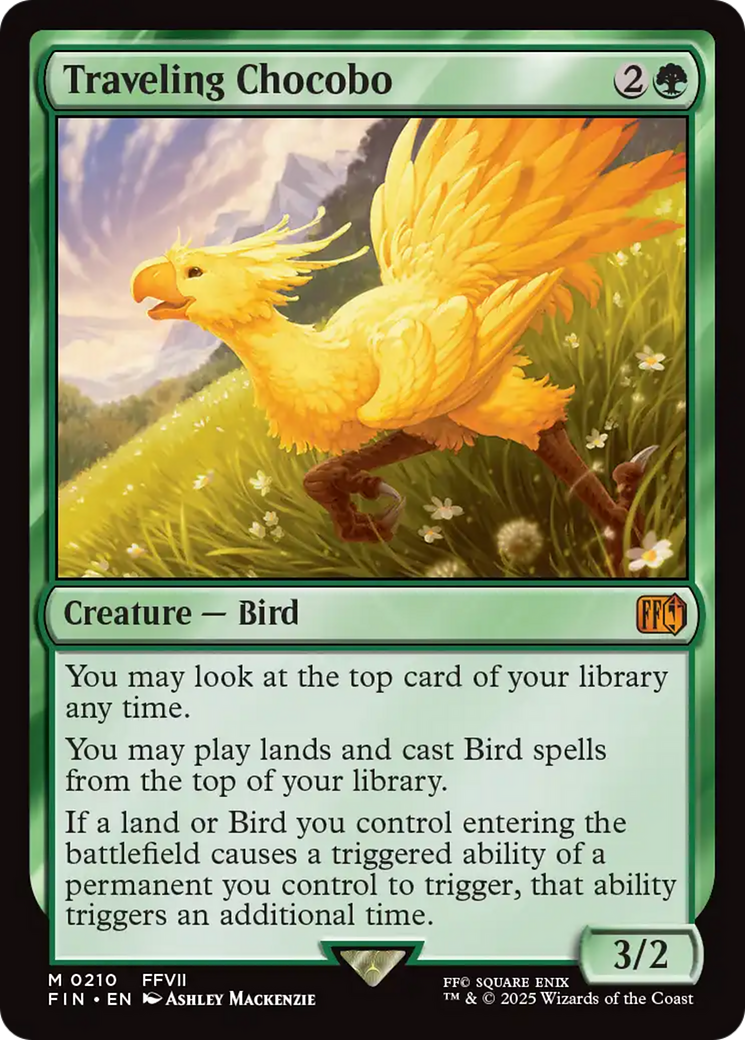 Traveling Chocobo (FIN) 210 - WZRD TCG