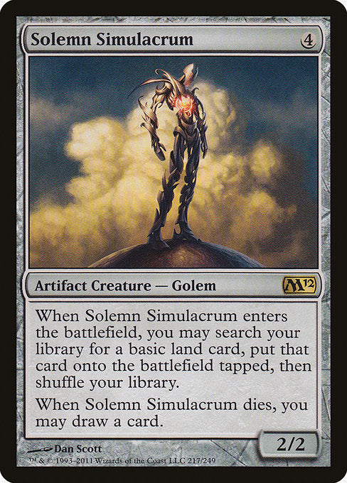 Solemn Simulacrum front