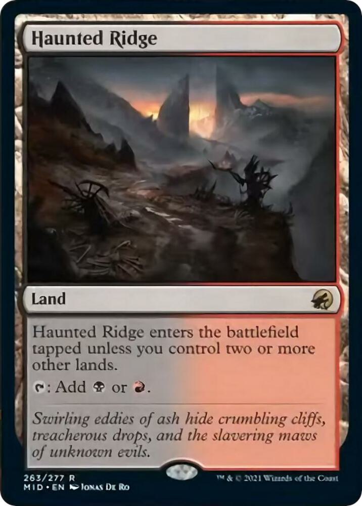 Haunted Ridge,, 263, Near Mint, Normal
