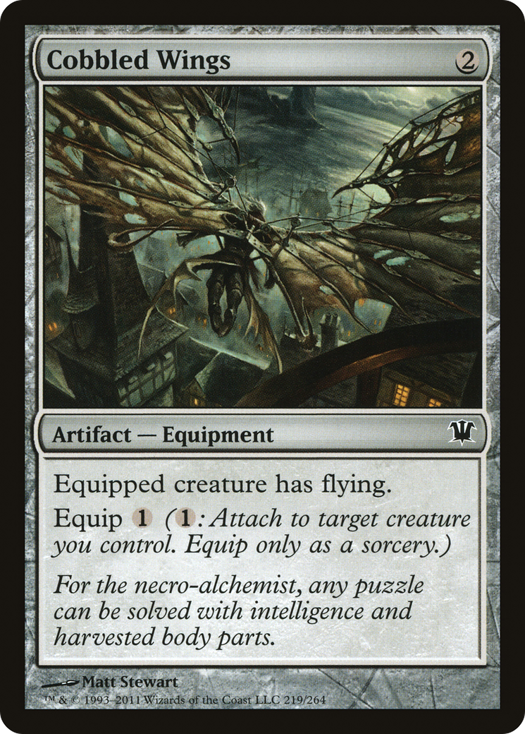Cobbled Wings (ISD) 219 - WZRD TCG