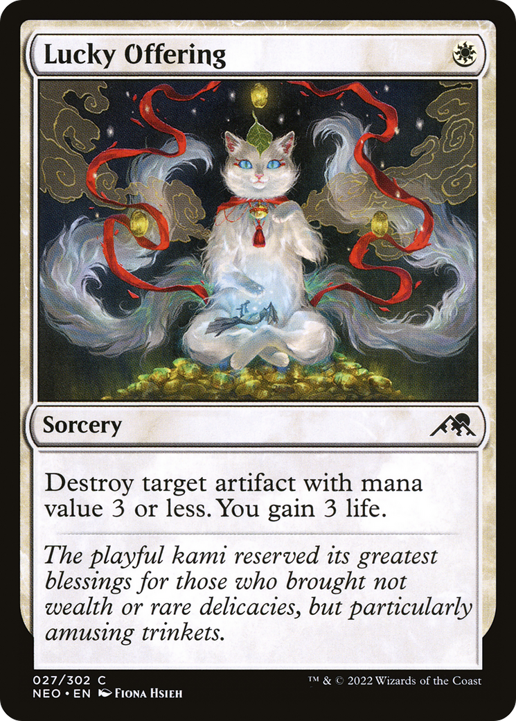 Lucky Offering (NEO) 27 - WZRD TCG