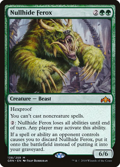 Nullhide Ferox front