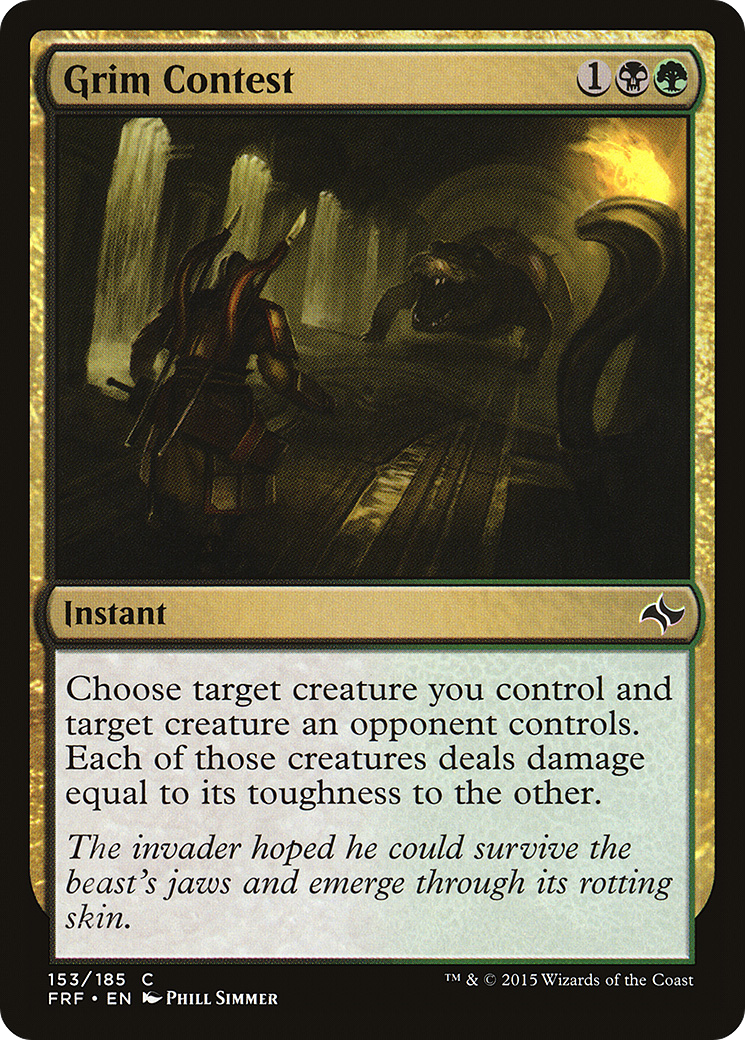 Grim Contest (FRF) 153