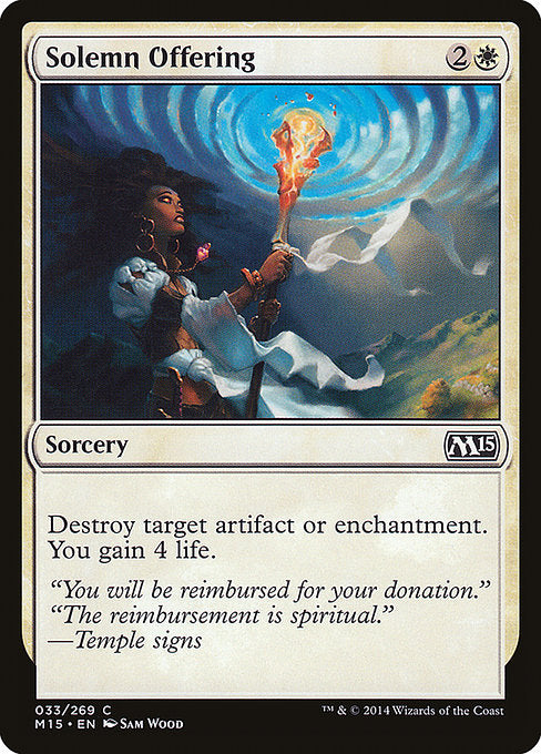 Solemn Offering front