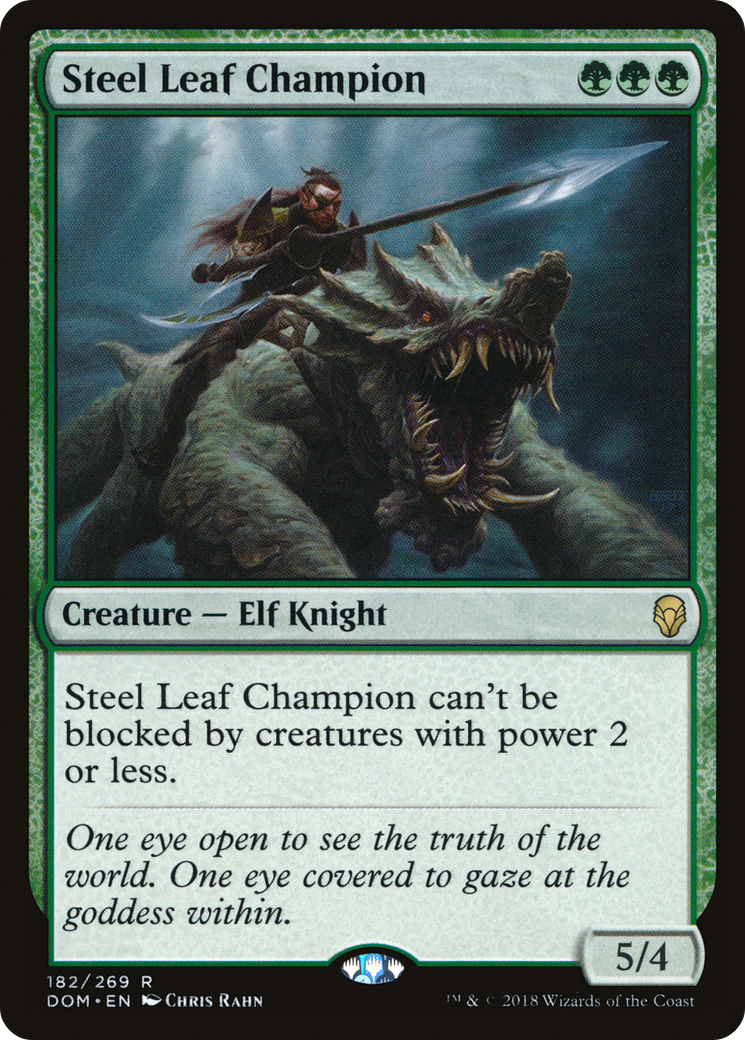 Steel Leaf Champion (DOM) 182